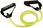 Aqua-Sport Zestaw Guma Do Ćwiczeń Oporowych Expander Fitness 6,8Kg Heavy Żółty - zdjęcie 4
