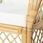 vidaXL Fotel Z Poduszką Naturalny Rattan I Len 13452-325469 - zdjęcie 5