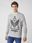 MĘSKA BLUZA WRANGLER GRAPHIC CREW MID GREY MEL W6E2HAX37 - zdjęcie 3