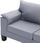 Elior Pięcioosobowa Jasnoszara Sofa Z Podłokietnikami Ekilore 5Q - zdjęcie 3