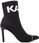 KARL LAGERFELD Botki KL31361A Czarny - zdjęcie 5