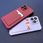 Hurtel Card Armor Case Etui Pokrowiec Do iphone 12 Pro Portfel Na Kartę Silikonowe Pancerne Etui Air Bag Zielony - zdjęcie 2