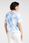 T-SHIRT DAMSKI LEE TIE DYE GRAPHIC TEE BOYFRIEND FIT SKY BLUE L41YFENR - zdjęcie 2