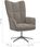 Vidaxl Fotel Jasnoszary Obity Aksamitem 13452-328117 - zdjęcie 5