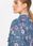 Bonprix Długa Damska Kurtka Jeansowa W Kwiaty 48 Oversize - zdjęcie 6