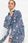 Bonprix Długa Damska Kurtka Jeansowa W Kwiaty 48 Oversize - zdjęcie 3