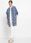 Bonprix Długa Damska Kurtka Jeansowa W Kwiaty 48 Oversize - zdjęcie 1