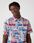 KOSZULA MĘSKA WRANGLER SS RELAXED SHIRT TEXT MANIA W5J47S18E - zdjęcie 4
