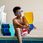 Finis Ripple 8-12 Lat Silver Mirror/Black 345026 - zdjęcie 2