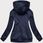 DAMSKA BLUZA DRESOWA CIEMNY GRANAT (W02-25) - zdjęcie 3