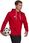 Bluza męska adidas Entrada 22 Hoody czerwona H57514 M - zdjęcie 6