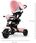 Qplay Rowerek Trójkołowy Cosy Pink - zdjęcie 3