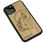 Etui Drewniane Na Iphone 11 Pro Wilk Dąb - zdjęcie 2
