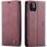 Caseme Etui Portfel Pokrowiec Iphone 11 czerwony - zdjęcie 2