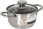 Bigbuy Home Garnek New Neron Stal Z Pokrywką 18Cm - zdjęcie 1