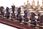 Sunrise Chess & Games Drewniane szachy Senator w kasetce CHW5 BROWN 42x42 - zdjęcie 2