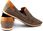 Komodo Buty Męskie Skórzane Mokasyny 876 Lato Brązowe 39 - zdjęcie 4