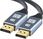 ALOGY KABEL ZE ZŁĄCZEM ALOGY 2X DISPLAY PORT DP 1.4 8K 30AWG DO TV PC 1M SZARY (45648UNIW) - zdjęcie 6