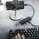 Hub USB HUB USB Aukey HUB AUKEY USB CB-C64 Czarny - zdjęcie 3
