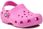 Crocs Klapki Classic Clog K 206991 Różowy - zdjęcie 5