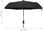 Parasolka automatyczna, czarna, 95 cm - zdjęcie 4