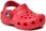 Crocs Klapki Classic Clog T 206990 Czerwony - zdjęcie 7