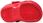 Crocs Klapki Classic Clog T 206990 Czerwony - zdjęcie 4