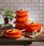 Le Creuset Lecreuset Garnek Gourmet Profesjonalny Signature 26Cm 2,2L Płomienny - zdjęcie 3