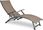Leżak Ogrodowy Aluminiowy Relax Taupe 2X - zdjęcie 2