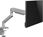 Akcesoria do monitora Uchwyt do monitora aluminiowy ze sprężyną gazową Ergo Office, podwójne ramię, vesa 75x75 / 100x100, 17"-32", 10 kg, srebrny, ER- Ergo Office - zdjęcie 4