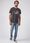 LEE HERITAGE TEE MĘSKI T-SHIRT REGULAR FIT WASHED BLACK L62PFEON - zdjęcie 2