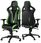 Fotel dla gracza Noblechairs EPIC Gaming Sprout Edition Czarno-Zielony (NBLPUSPE001) - zdjęcie 7
