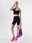 Sinsay - Crop top GYM HARD - Czarny - zdjęcie 2