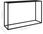 vidaXL Stolik konsolowy czarny 120x35x75 cm szkło hartowane 2964665 - zdjęcie 7