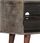 Vidaxl Szafka pod TV szara 130x30x46 cm lite surowe drewno mango 3011309 - zdjęcie 6