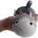 Inna Kotek Gniotek Squishy Antystres 11X8Cm Angry Cat Ty805 - zdjęcie 4