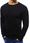 Bluza Męska Klasyczna Czarna bx2416 - XXL - zdjęcie 2