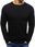 Bluza Męska Klasyczna Czarna bx2416 - XXL - zdjęcie 3