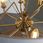 Endon Directory żyrandol / lampa wisząca Highclere 8xE14 biało/mosiężna 98938, - zdjęcie 7