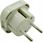 Gsm-Hurt Gsm-Hurt Gsm-Hurt Adapter Przejściówka Sieciowa Anglia-Europa Biały (1909) (1909) (1909) - zdjęcie 2
