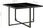 Stół ogrodowy Stół Ogrodowy Czarny 109X107X74 Cm Polirattan I Szkło - zdjęcie 4