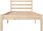 vidaXL Rama Łóżka, Lite Drewno Sosnowe, 75X190 Cm, 2Ft6, Pojedyncza 13452-810390 - zdjęcie 7