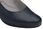 Czółenka na obcasie buty AXEL Comfort 1666 Marine Lico Granatowe - zdjęcie 3