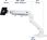 Akcesoria do monitora Ergotron HX Desk Monitor Arm biały (45-647-216) - zdjęcie 8