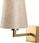 Aberto Design Lampa ścienna "Profil" w kolorze złotobeżowym 18 30 cm - zdjęcie 2