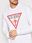 Guess Bluza Audley M2YQ37 K6ZS1 Biały Slim Fit - zdjęcie 2