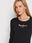 Pepe Jeans Bluzka New Virginia PL505203 Czarny Regular Fit - zdjęcie 3