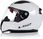 Kask motocyklowy Ls2 Ff353 Biały Plus Szyba 2Szt. - zdjęcie 10