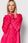 Birgitte Herskind Sukienka koszulowa Barba 4422370 Różowy Oversize - zdjęcie 2
