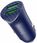 Ładowarka do telefonu Hoco Ładowarka Samochodowa 2 X Usb Qc3 0 18W Farsighted Z39 Niebieska - zdjęcie 2